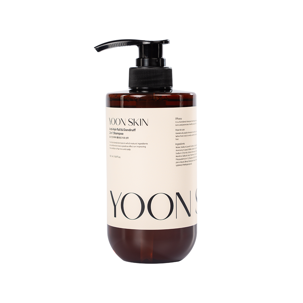 Yoon Skin Anti-Hair Fall & Dandruff 2 in 1 Shampoo