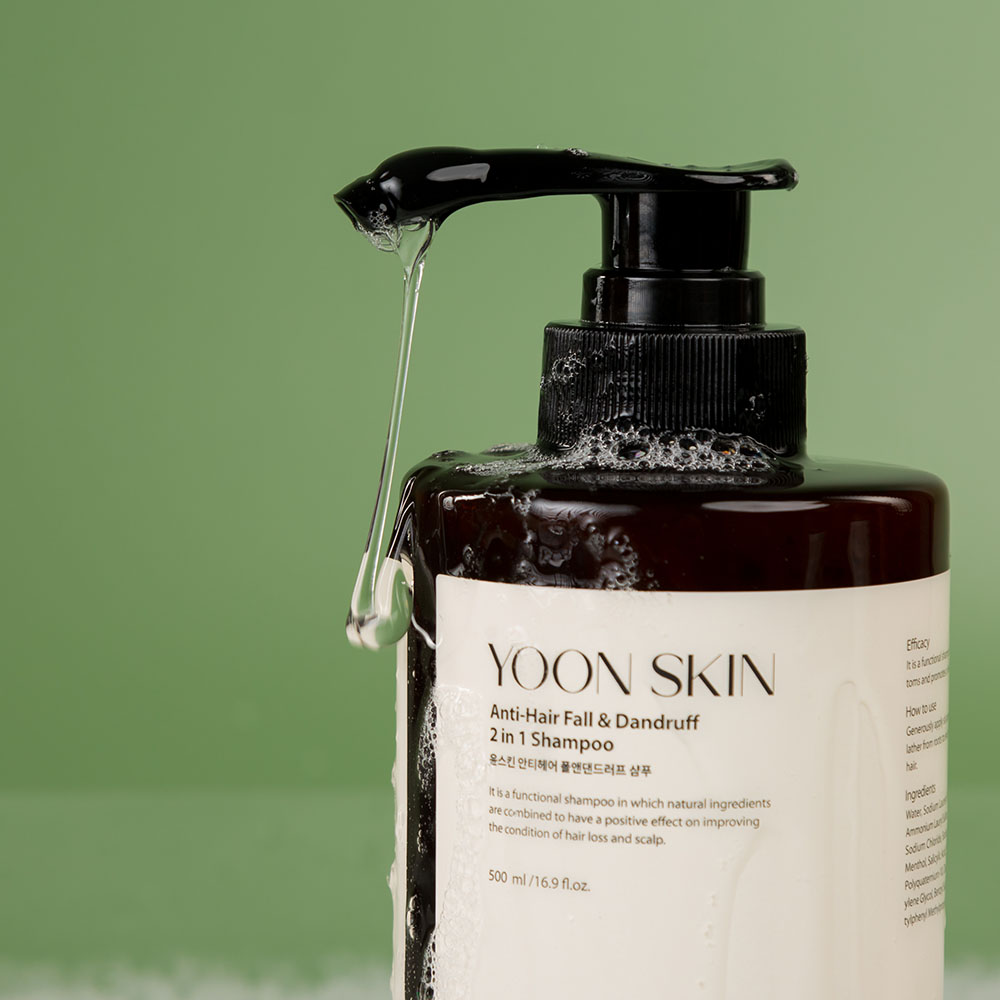 Yoon Skin Anti-Hair Fall & Dandruff 2 in 1 Shampoo